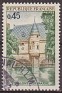 France 1969 Castles 45 ¢ Multicolor Scott 1249. Francia 1249. Uploaded by susofe